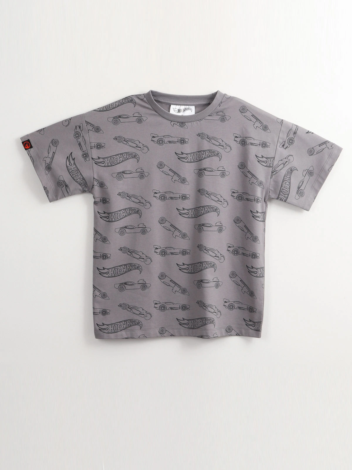 POLERA MANGA CORTA NIÑO HOT WHEELS