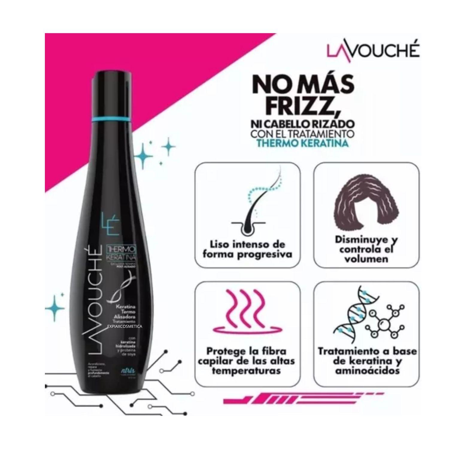 TRATAMIENTO LAVOUCHE THERMOKERATINA ALISA PROGRESIVAMENTE - 3