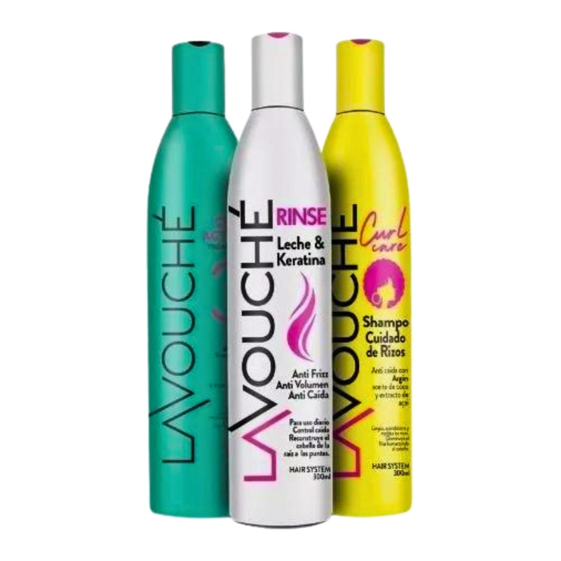 KIT LAVOUCHE ACTIVADOR DE RIZOS SHAMPOO RINSE - 2