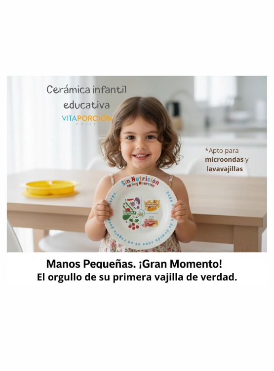 PACK BARIATRICA Y FAMILIA VITA PORCION™ | PLATOS PARA CONTROL DE PORCIONES - 8