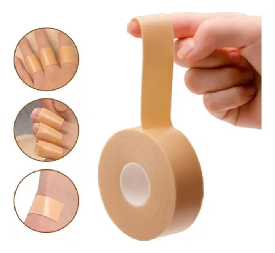 CINTA AUTOADHESIVA ACOLCHADA PIES PARCHE ANTI ROCE BEIGE - 5
