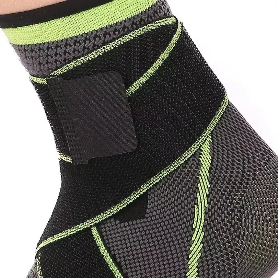 TOBILLERA COMPRESIÓN AJUSTABLE CON VELCRO TOBILLO ESGUINCE - 4