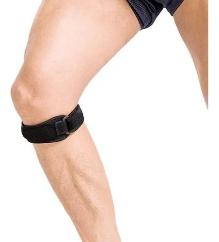PACK 2 MENISQUERAS AJUSTABLE SOPORTE RODILLERA DEPORTIVA COLOR NEGRO TALLA UNICA - 4
