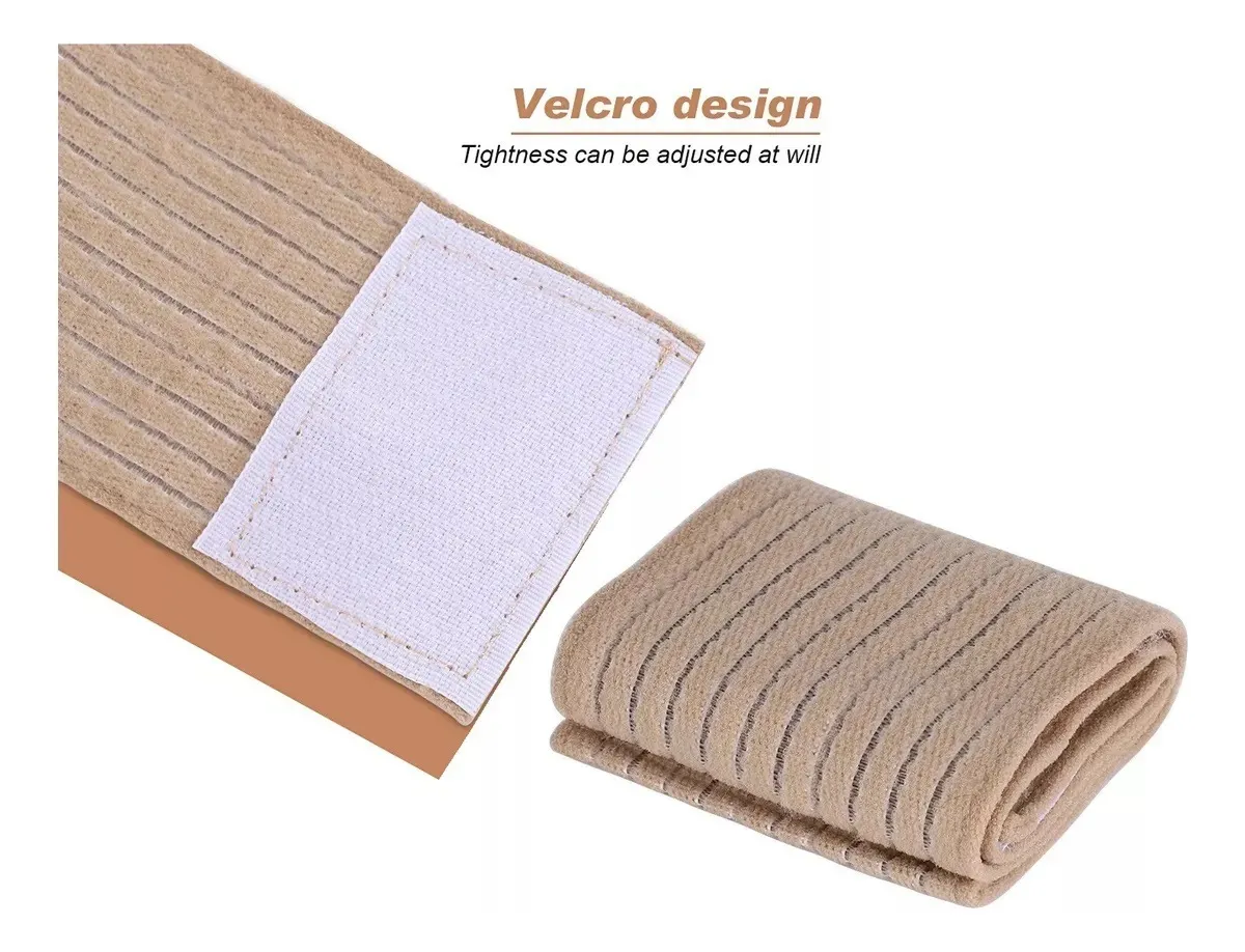 PAR VENDA MUÑEQUERA ELASTICA ORTOPEDICA COMPRESIÓN MUÑECA - 2