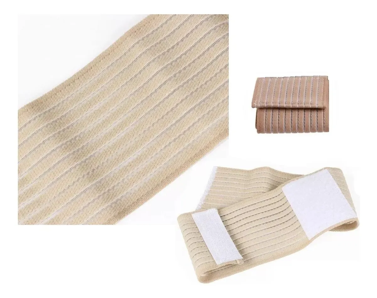 PAR VENDA MUÑEQUERA ELASTICA ORTOPEDICA COMPRESIÓN MUÑECA - 5