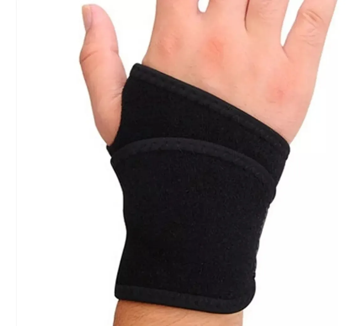 VENDA MUÑEQUERA ELASTICA ORTOPEDICA COMPRESIÓN MUÑECA MANO - 1