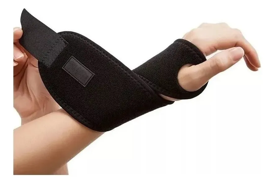 VENDA MUÑEQUERA ELASTICA ORTOPEDICA COMPRESIÓN MUÑECA MANO - 3