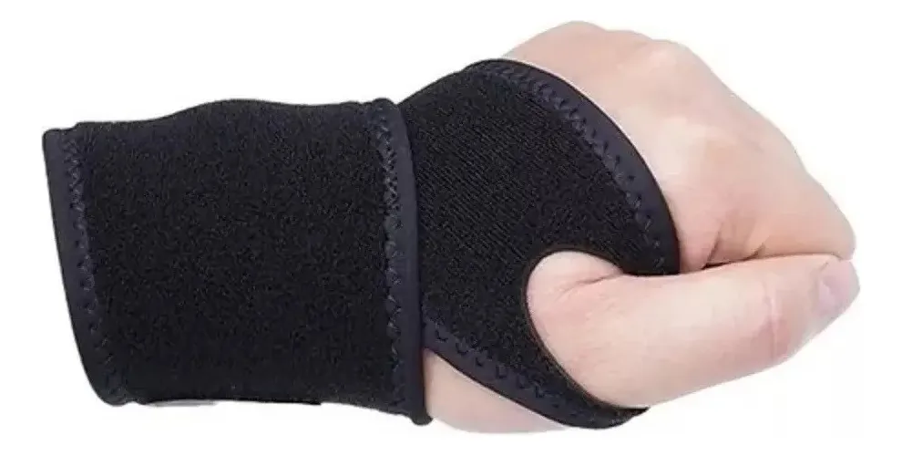 VENDA MUÑEQUERA ELASTICA ORTOPEDICA COMPRESIÓN MUÑECA MANO - 5