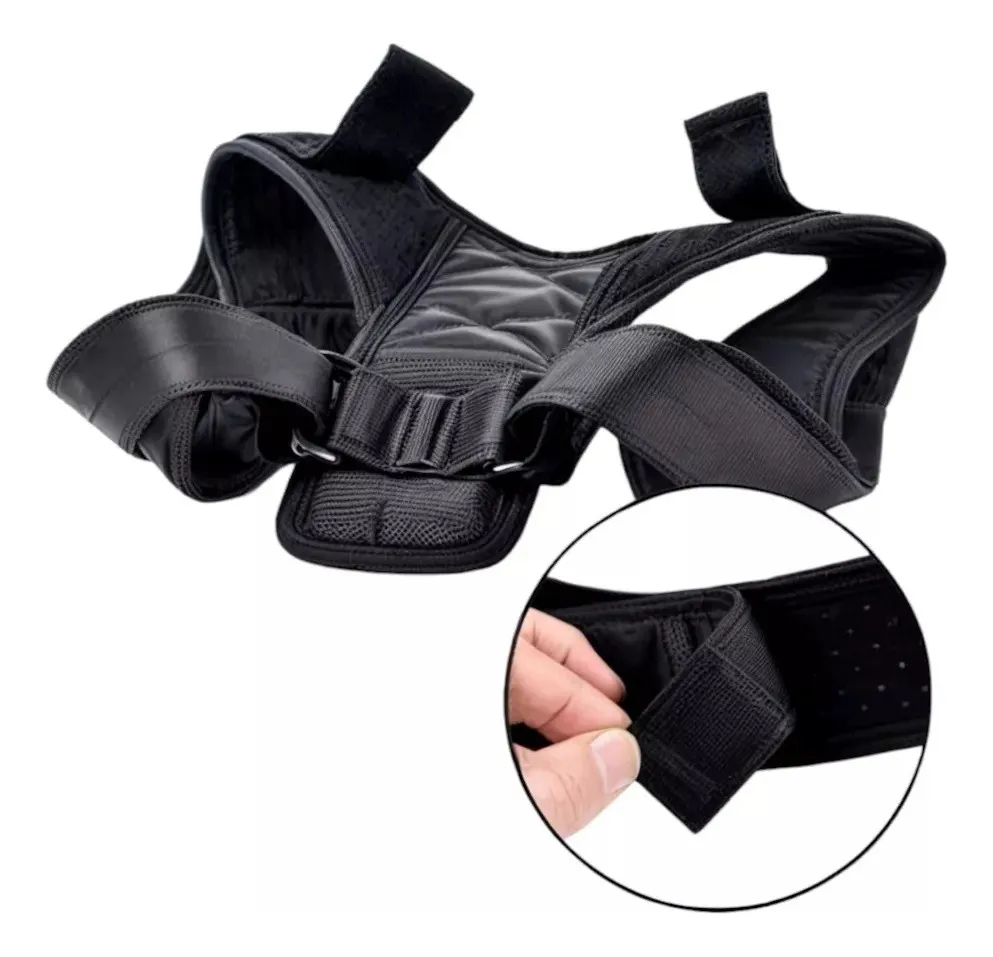 CORRECTOR DE POSTURA ESPALDA MUJER HOMBRE AJUSTABLE - 5