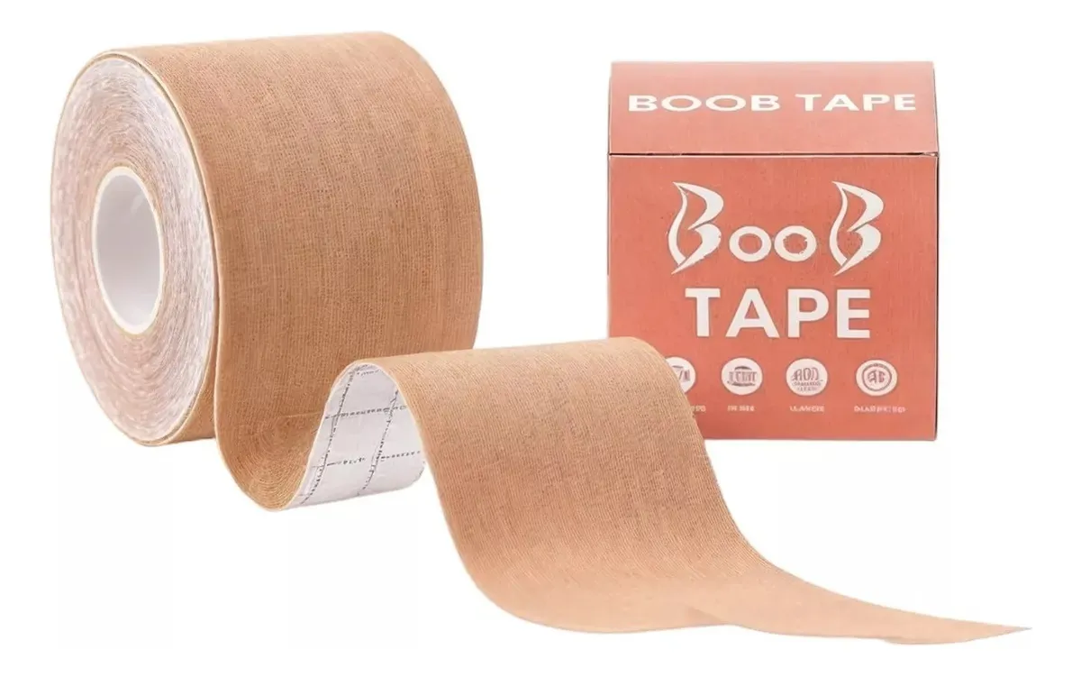 LEVANTA BUSTO BOOB TAPE CINTA 5CM SENO SUJETADOR INVISIBLE - 1
