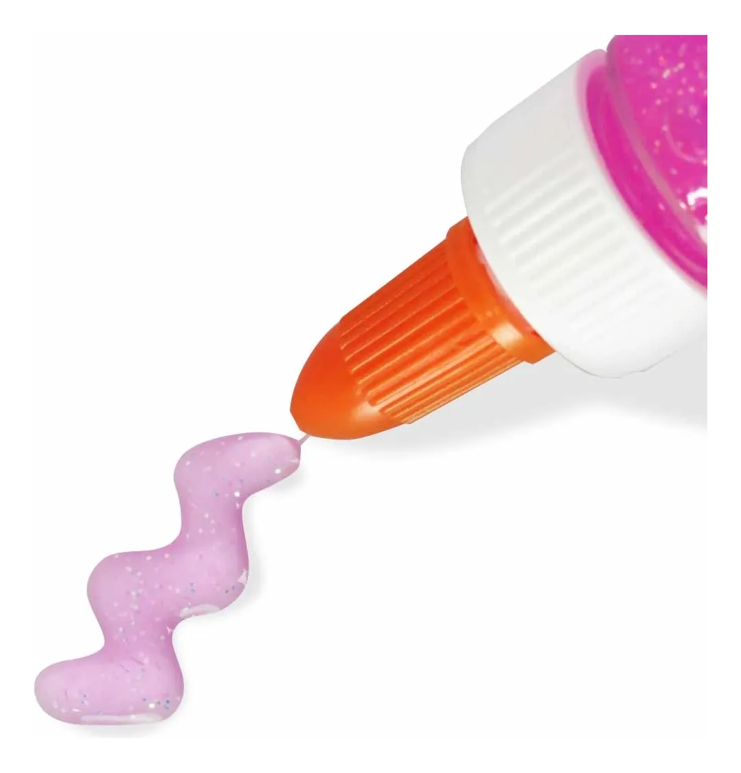 PEGAMETO GLITTER COLOR VIOLETA MARCA ELMERS 177ML BRILLANT - 2