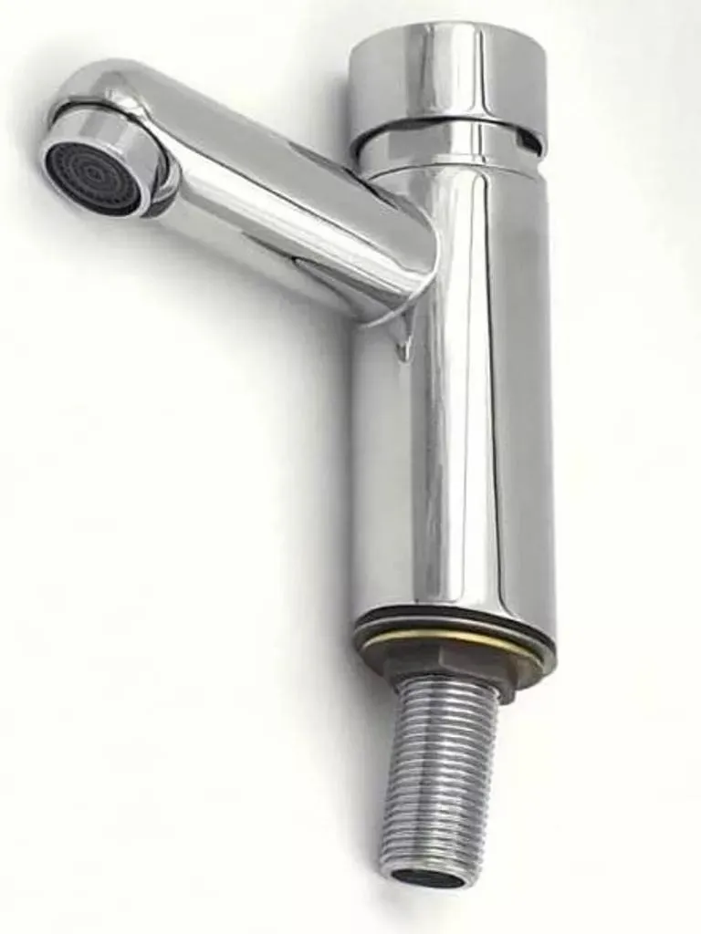 LLAVE LAVAMANOS LAVATORIO TEMPORIZADA CILÍNDRICA TAUMM 6 SEG - 3