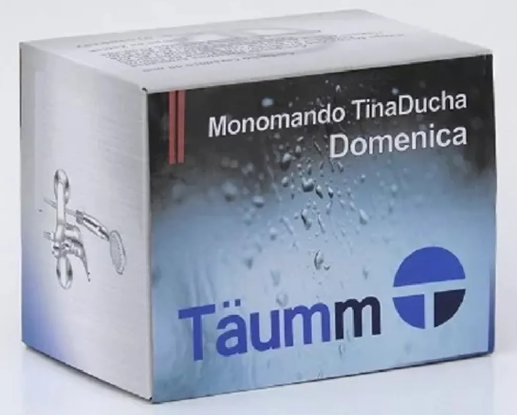 MONOMANDO TINA DUCHA DOMENICA ACERO INOXIDABLE TAUMM COMPLET - 4