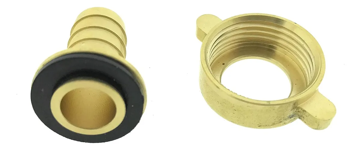 ADAPTADOR UNION METALICO MANGUERA 1/2 PARA LLAVE 1/2 TAUMM - 3