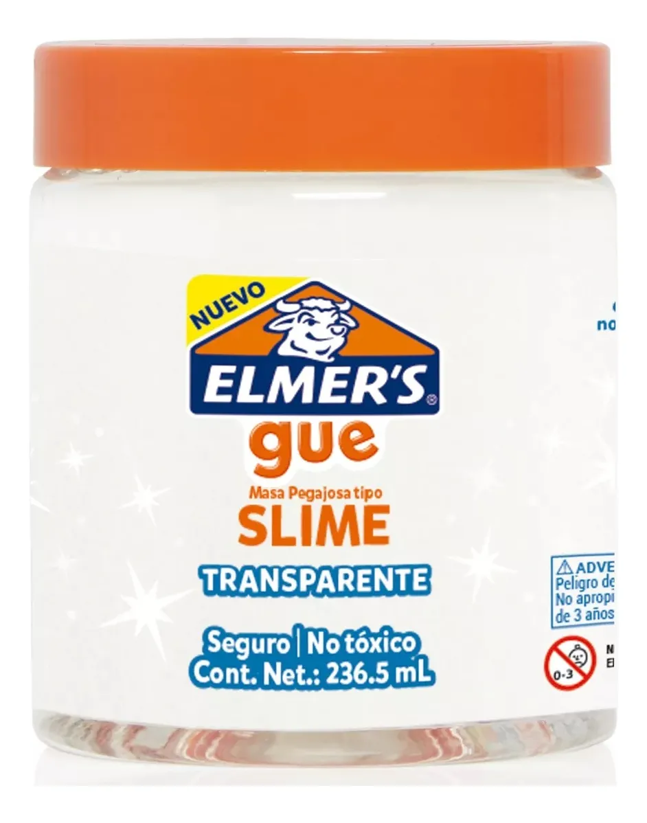 SLIME TRANSPARENTE LISTO ELMERS GLUE 236ML - 1