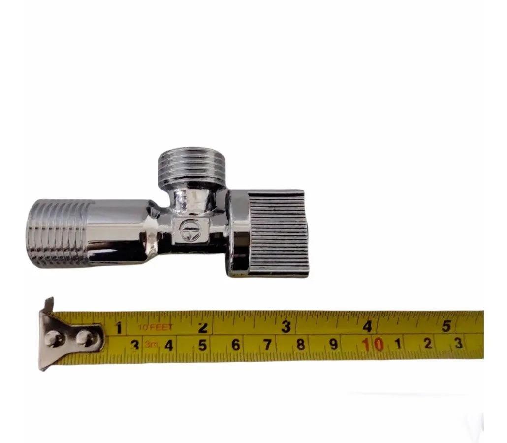 LLAVE ANGULAR HE-HE 1/2 CON ACCESORIO PARED TAUMM - 5