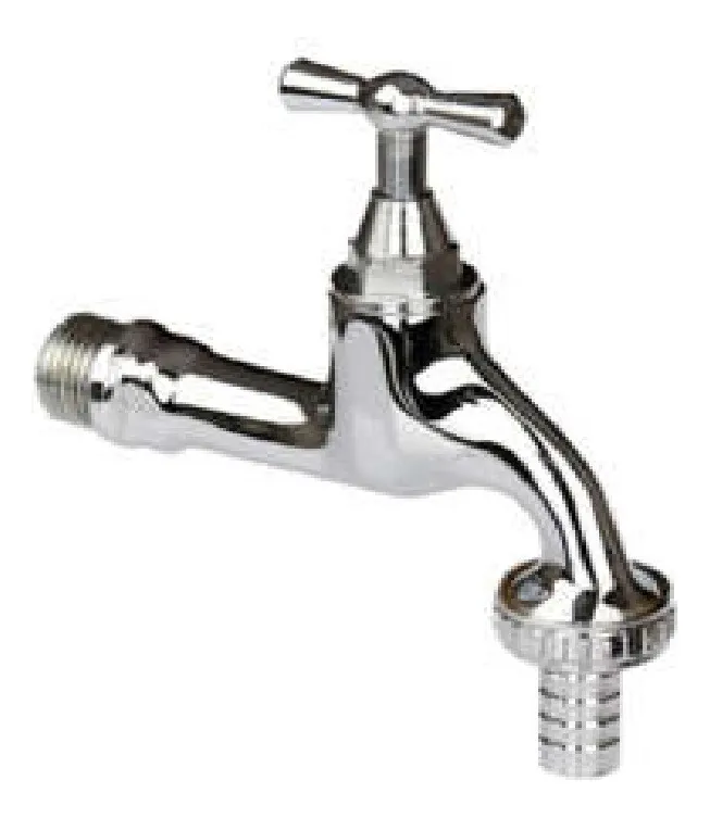 LLAVE LAVADERO CON FLANGE HE HE 1/2 X 3/4 TAUMM - 2