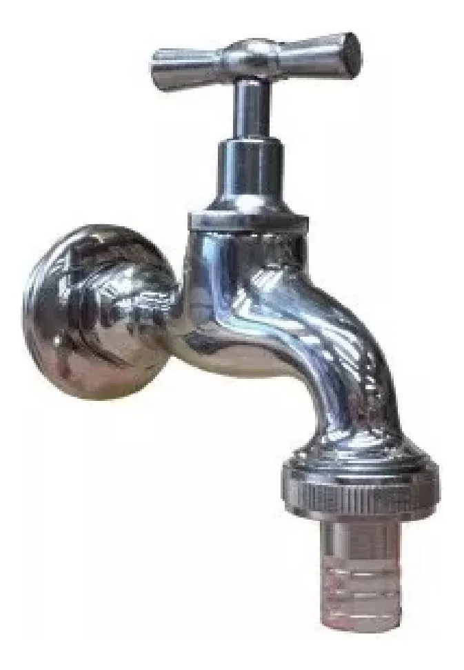 LLAVE LAVADERO CON FLANGE HE HE 1/2 X 3/4 TAUMM - 3