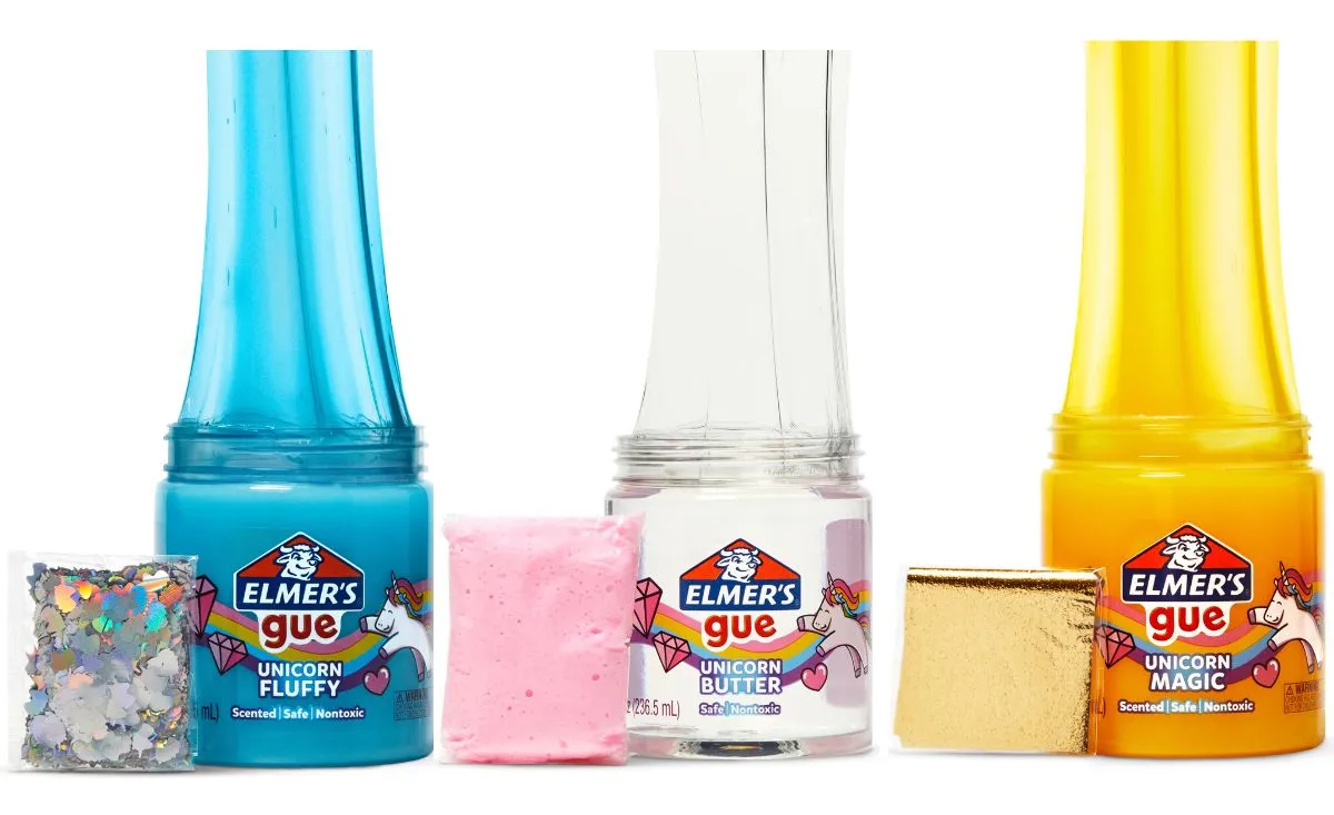 KIT SLIME UNICORNIO 3 UNIDADES 236ML ELMERS - 4