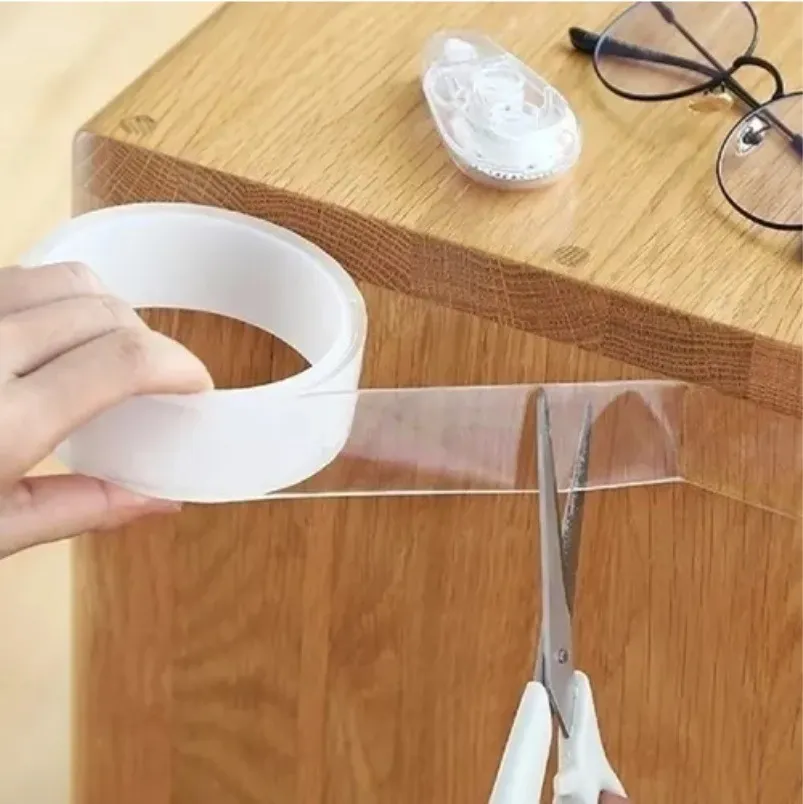 CINTA ADHESIVA DOBLE CONTACTO FUERTE TRANSPARENTE 3MTS X30MM - 3