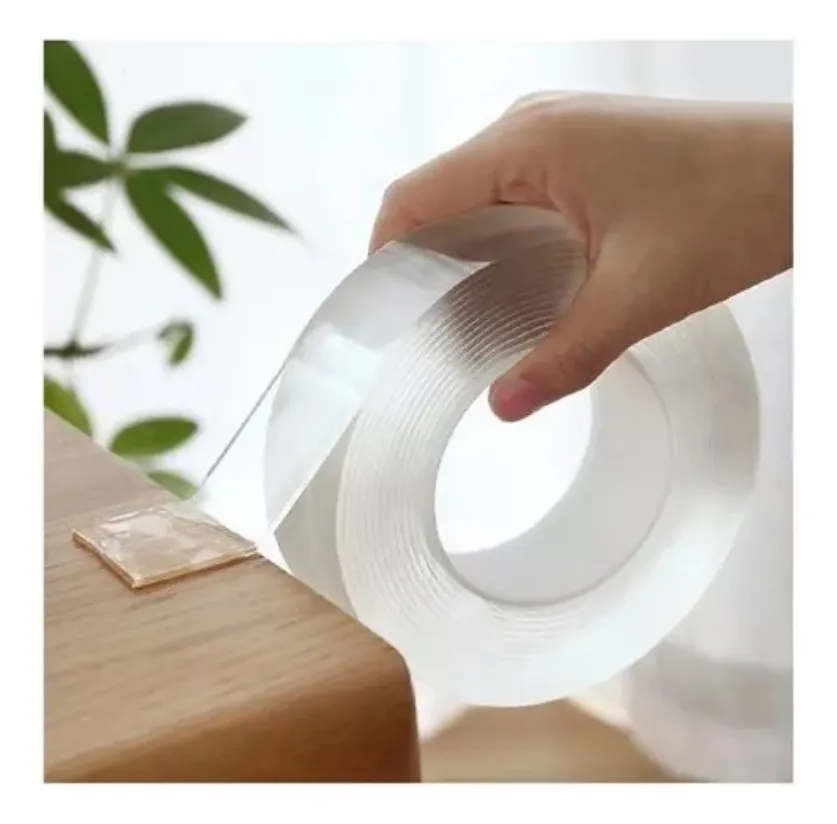 CINTA ADHESIVA DOBLE CONTACTO FUERTE TRANSPARENTE 3MTS X30MM - 4