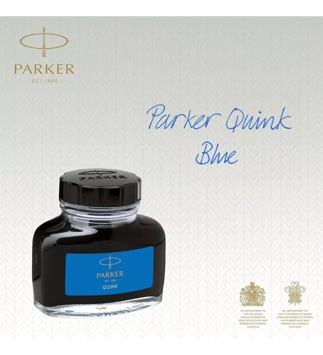 TINTA PARA PLUMA PARKER AZUL FRASCO 57ML - 2