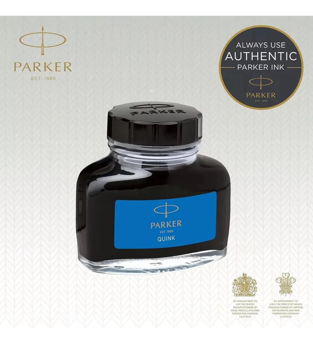 TINTA PARA PLUMA PARKER AZUL FRASCO 57ML - 4