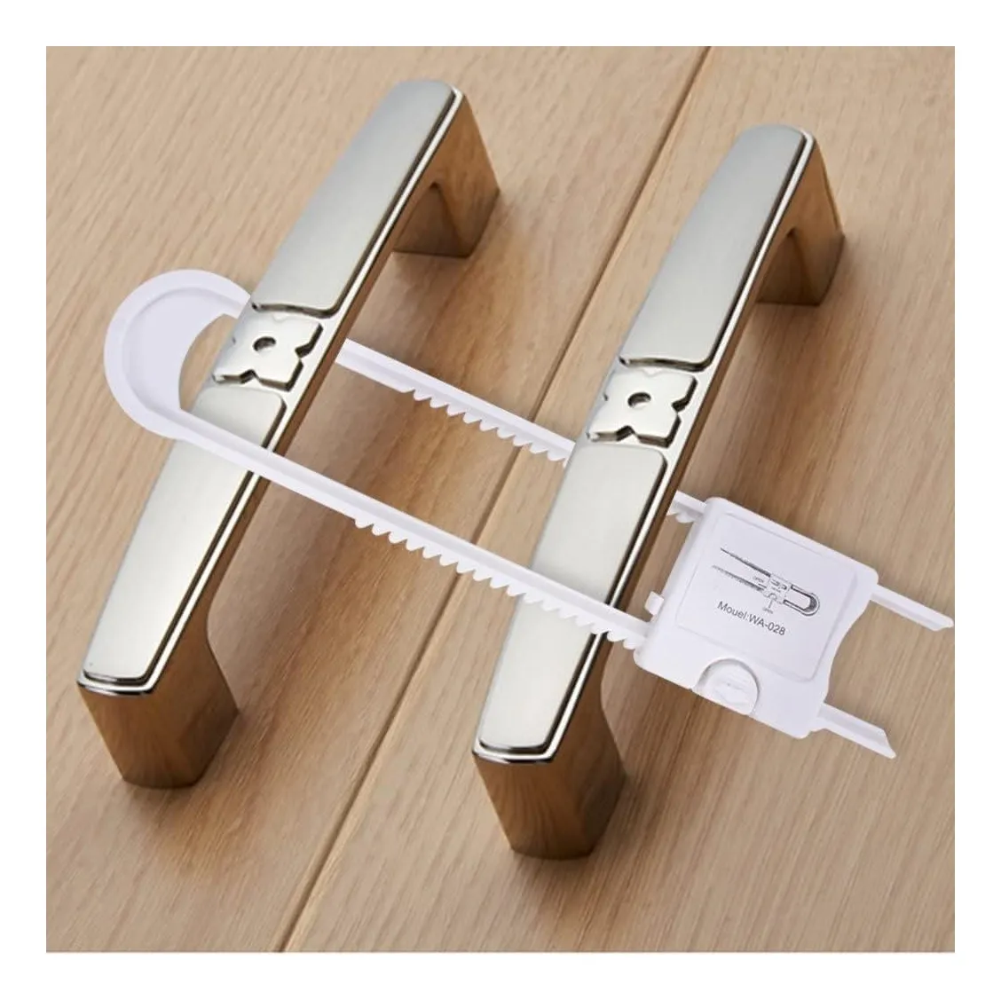 SEGUROS CAJONES MUEBLES REFRIGERADOR NIÑOS BEBES 6 UNIDADES - 3