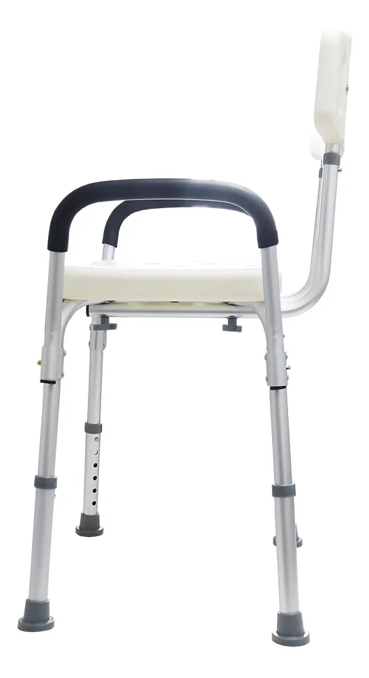 ASIENTO SEGURIDAD REGULABLE CON RESPALDO Y APOYABRAZOS COLOR BLANCO - 2