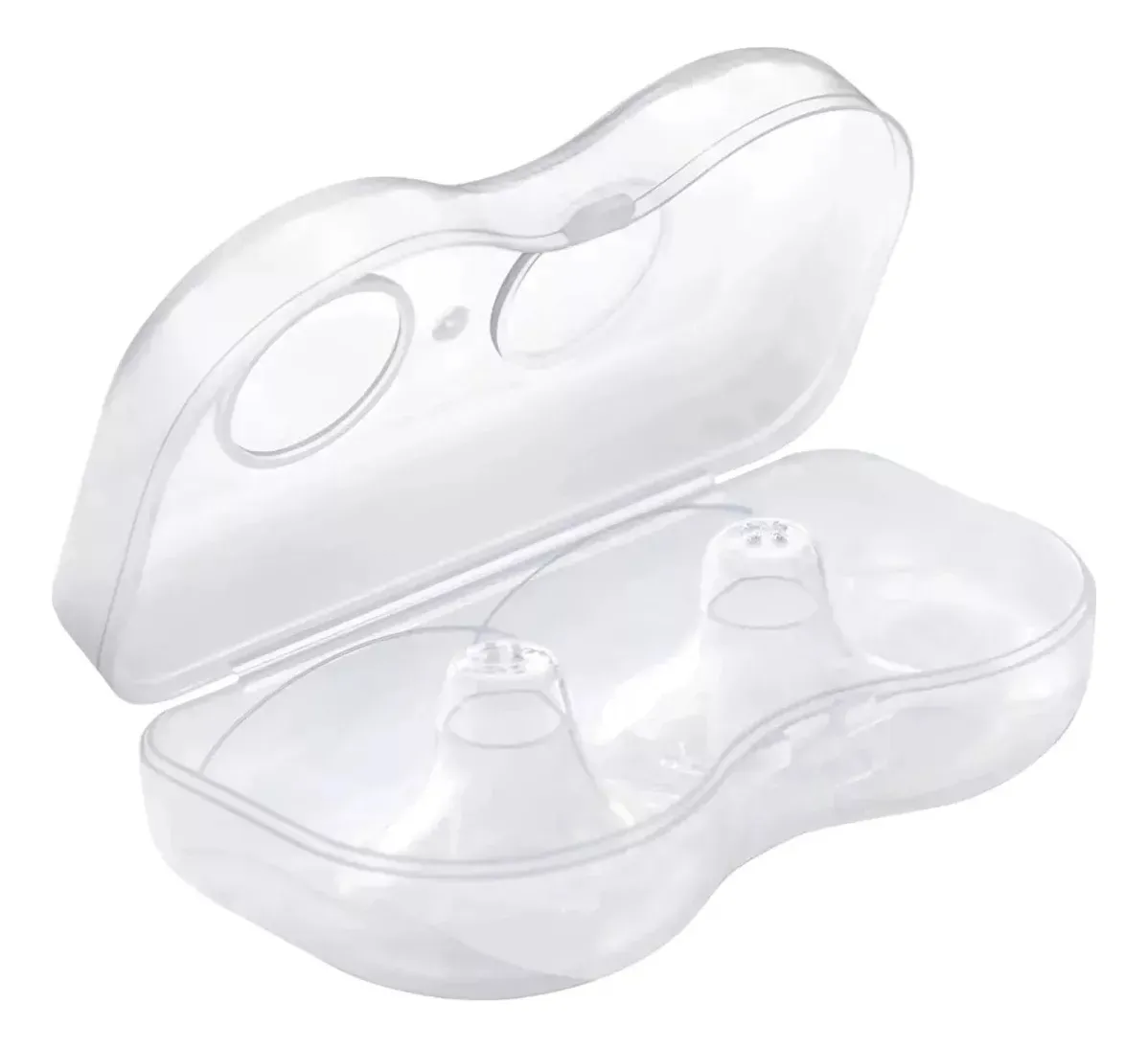 PROTECTOR PEZONERAS PARA LACTANCIA SILICONA UN PAR CON CAJA - 5