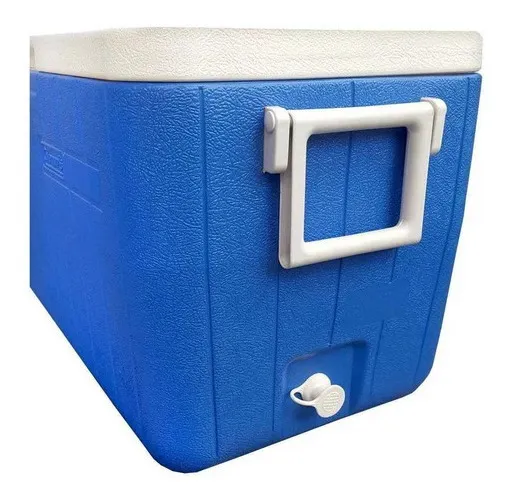 NEVERA COLEMAN BLUE DE 48 CUARTOS DE GALÓN Y 45,4 LITROS CON ASA - 4