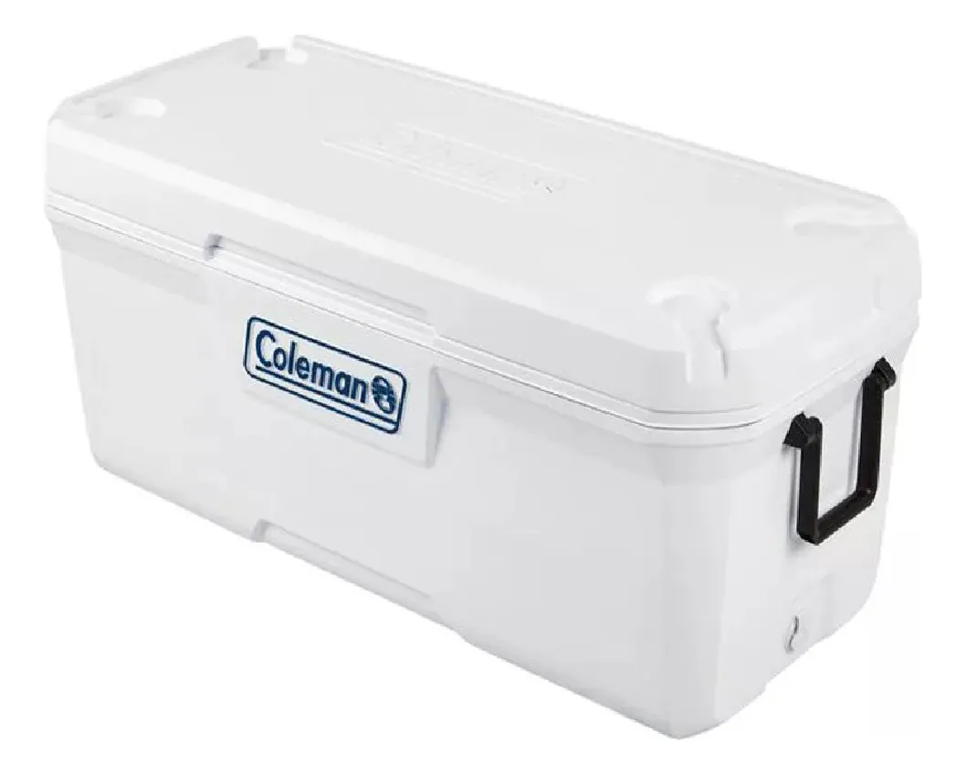 COOLER COLEMAN MARINE 113 LITROS 120QT BLANCA UVGUARD - 5