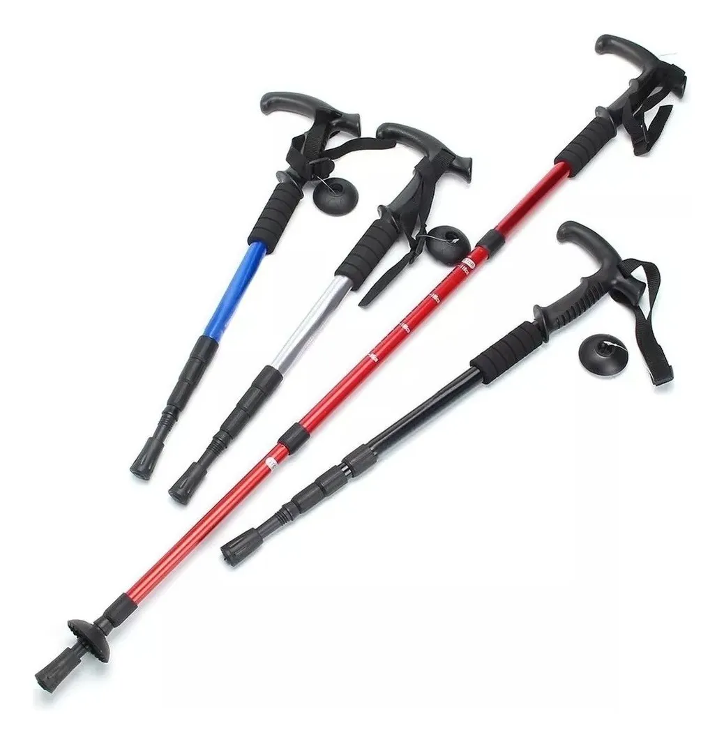 BASTON SENDERISMO TREKKING 3 TRAMOS MANGO ANTISHOCK RETRACTI - 1