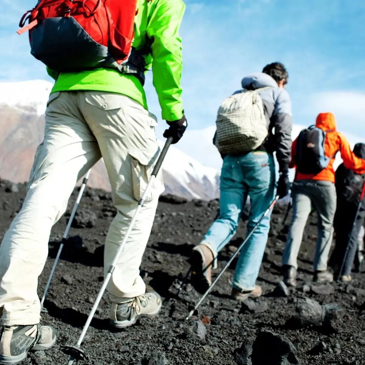 BASTON SENDERISMO TREKKING 3 TRAMOS MANGO ANTISHOCK RETRACTI - 4