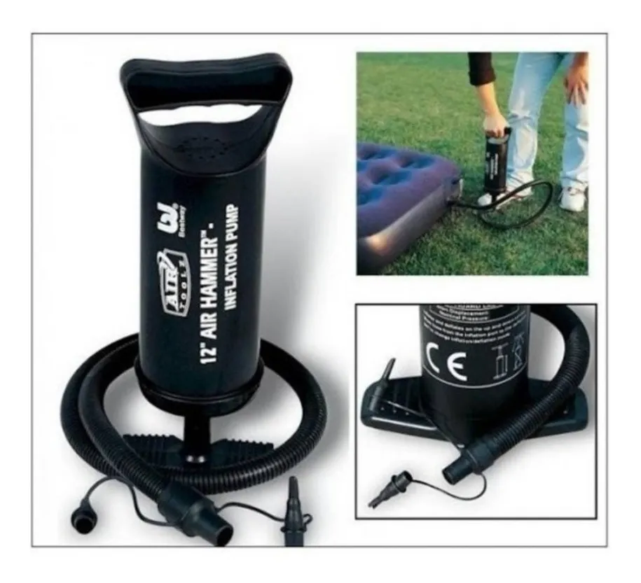 BOMBIN INFLADOR CAMPING BESTWAY AIR HAMMER - 2