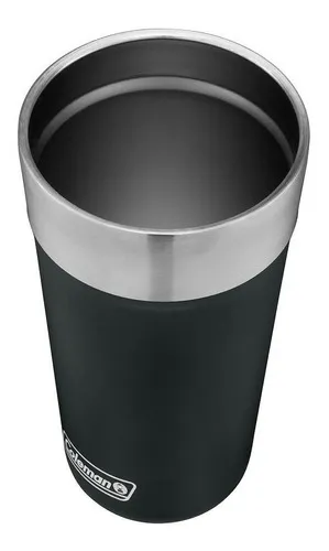 VASO TÉRMICO COLEMAN BREW TUMBLER 600ML / 20 OZ NEGRO - 3