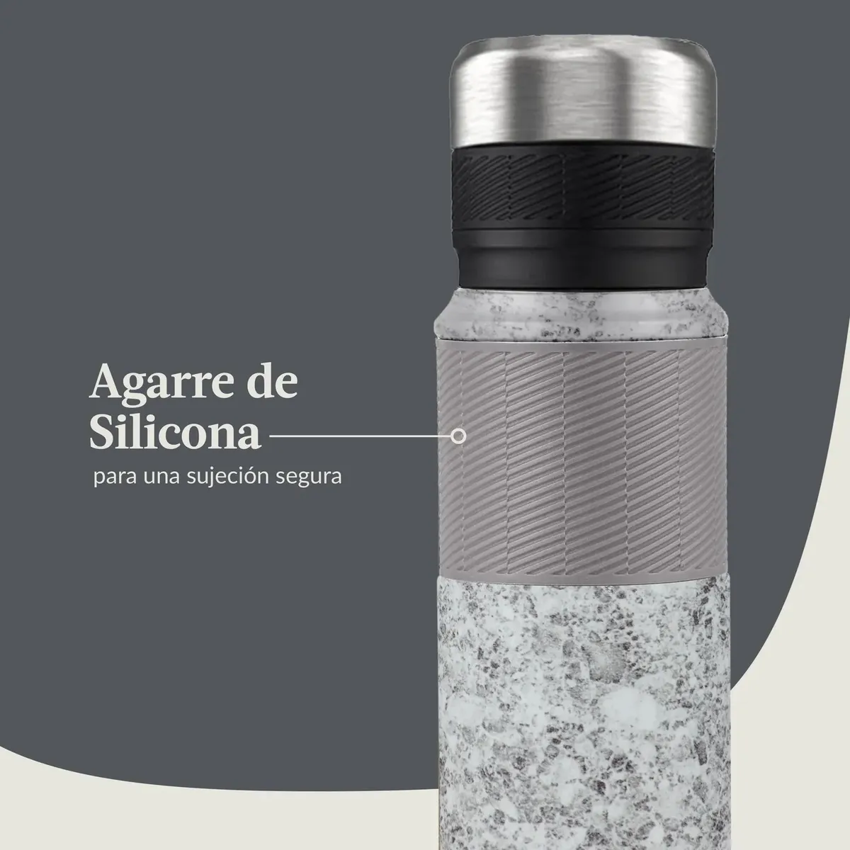 BOTELLA TÉRMICA CONTIGO THERM BOTTLE 739ML SPECKED SLATE - 3