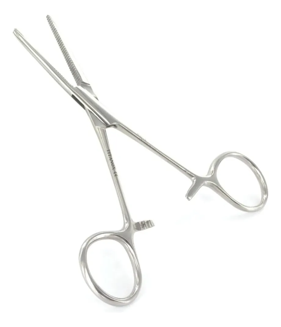 PORTA AGUJA 16CM HEGAR PINZA QUIRURGICA ACERO INOXIDABLE - 1