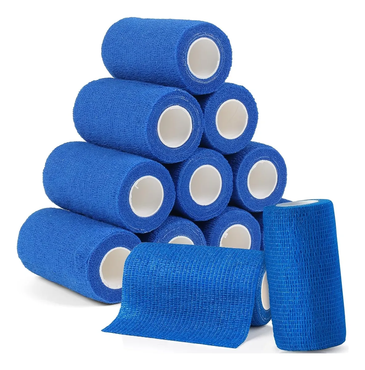 PACK X10 CINTA PARA VENDAJE VENDA COBAN DEPORTE 7,5CM X4,5M - 1
