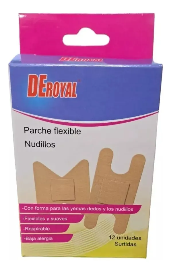 PARCHE CURITA PARA DEDOS NUDILLOS Y YEMAS CAJA X 12 UNIDADES - 4