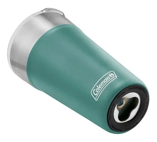 VASO TÉRMICO COLEMAN 600ML CON DESTAPADOR - NOMBRE DEL DISEÑO SEAFOAM COLOR VERDE - 4