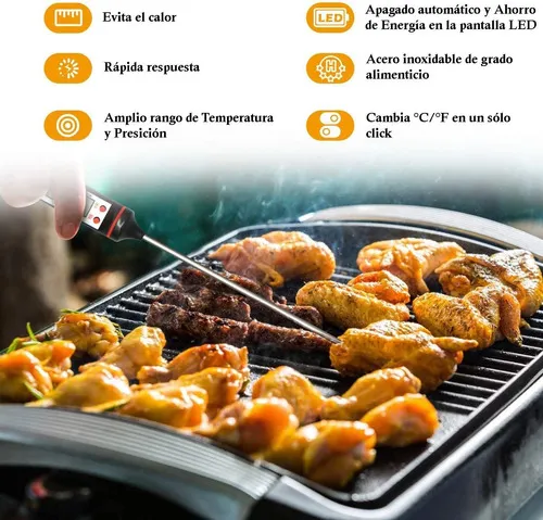 TERMÓMETRO DIGITAL DE COCINA GASTRONÓMICO - 2