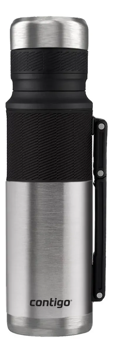 TERMO CONTIGO PLATEADO ACERO INOXIDABLE CAPACIDAD 1.1 LITROS - 1