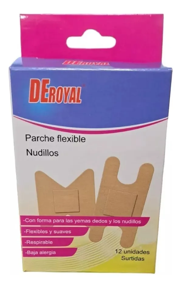 PARCHE CURITA PARA DEDOS NUDILLOS Y YEMAS CAJA X 12 UNIDADES - 4