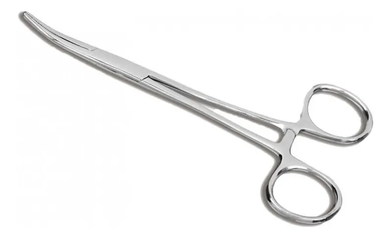 PINZA CURVA QUIRURGICA TIPO MOSQUITO 14 CM ACERO QUIRURGICO - 2