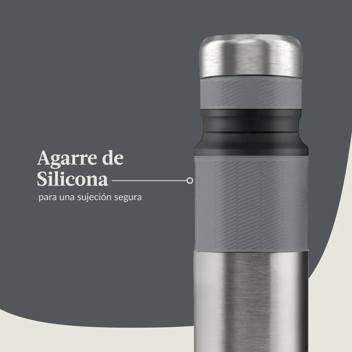 TERMO CONTIGO 739ML ACERO INOX THERMALOCK GRIS - 3