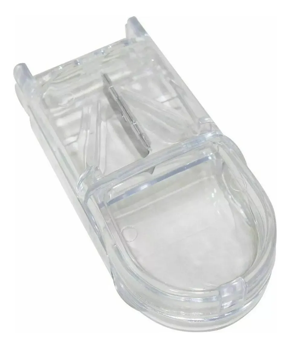 CORTADOR DE PASTILLA TRANSPARENTE PASTILLERO DIVISOR - 3