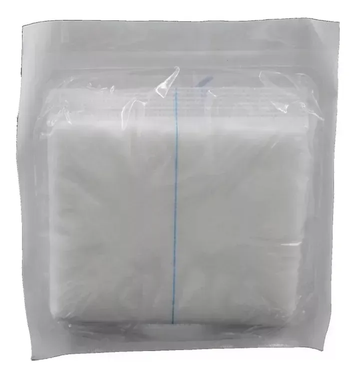 APÓSITO GASA ALGODON ESTÉRIL 13X23 (NO TEJIDA) PACK X 10UNI COLOR BLANCO - 3