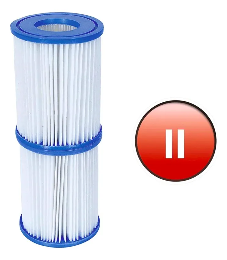 CARTUCHO DE FILTRO BESTWAY TIPO II BOMBA FILTRO PACK 2 UND - 1