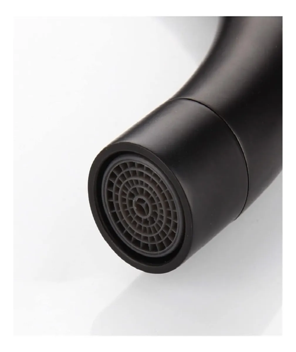 LLAVE LAVACOPAS NEGRO MATE AGUA FRIA O CALIENTE NOTTE TAUMM - 5